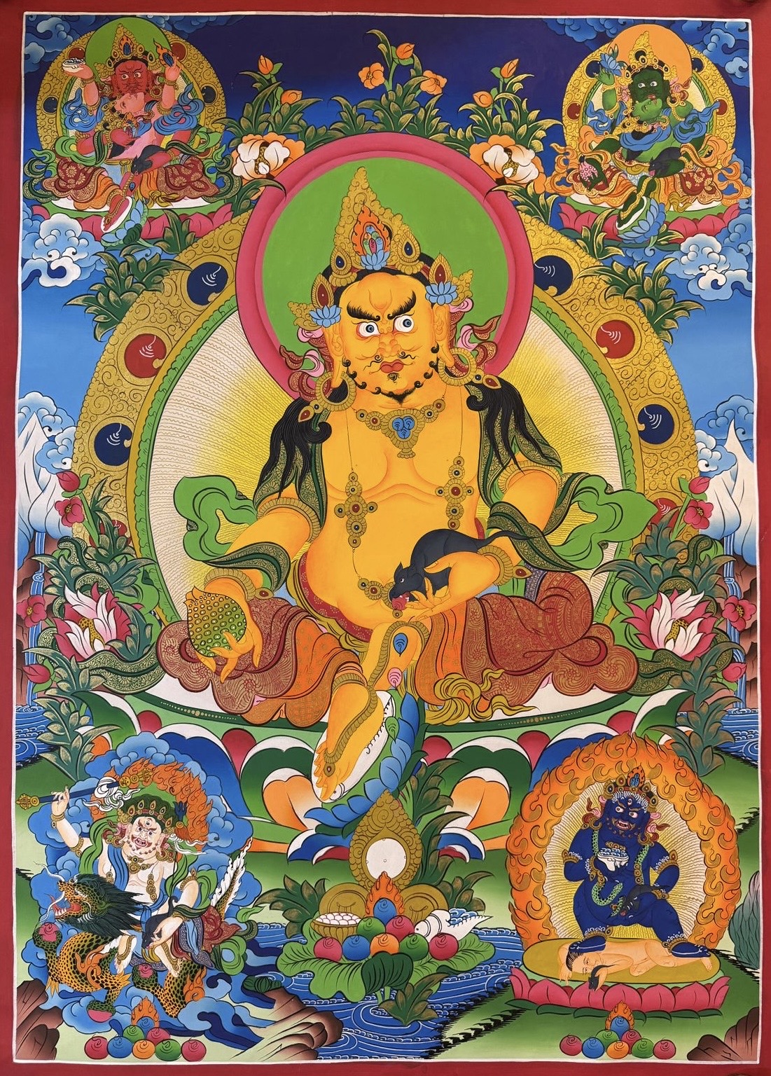 Traditional Thangka painting